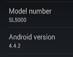 what version of android are you running? tablet