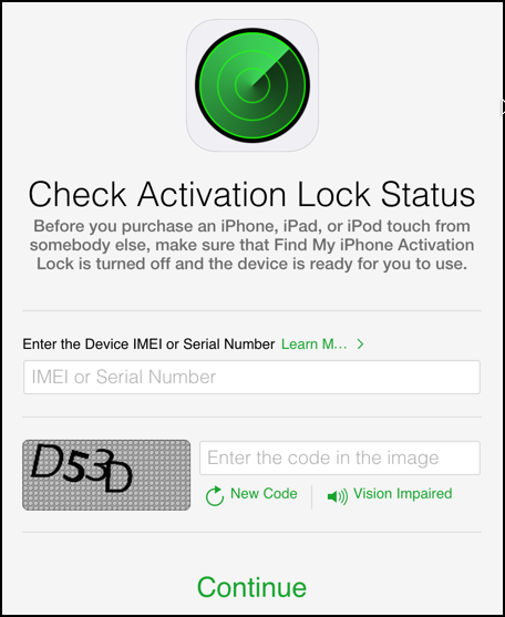 iphone ipad check activation lock status