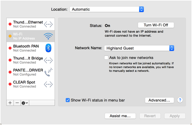 networks wifi preferences system mac os x 