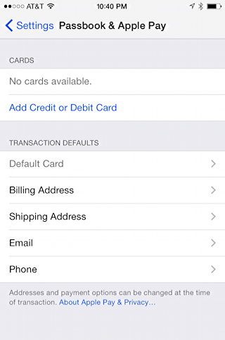 how to configure applepay