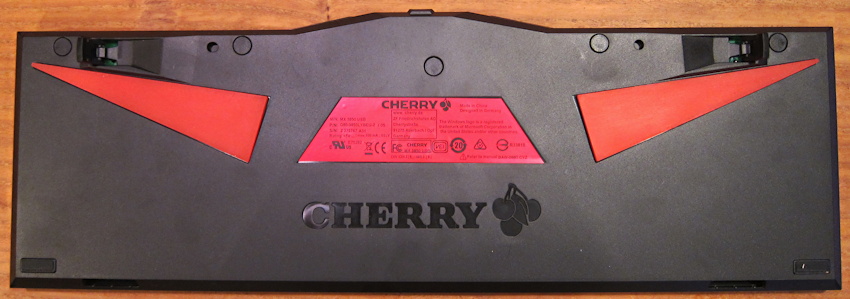 back of the cherry mx-board 3.0 pc keyboard