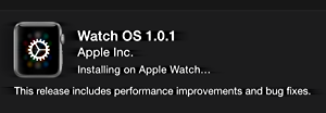 installing firmware software update apple watch iwatch sport edition