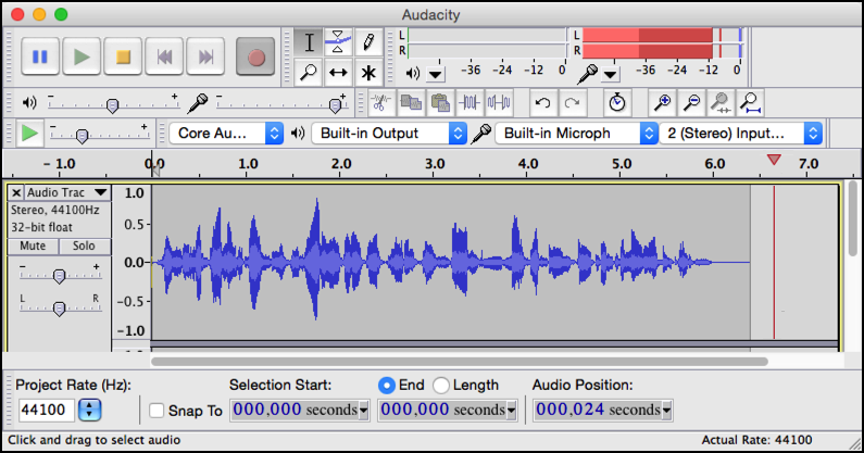 audacity for mac os catalina