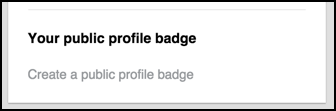 linkedin create badge link