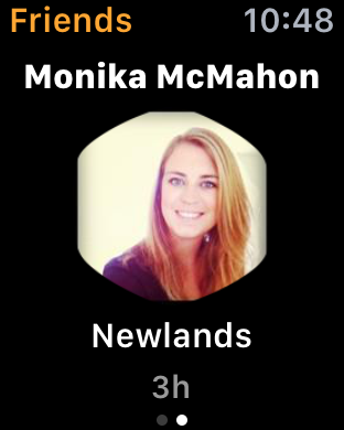 monika is in newlands, swarm