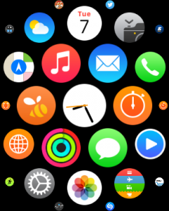 swarm app reappears on apple watch
