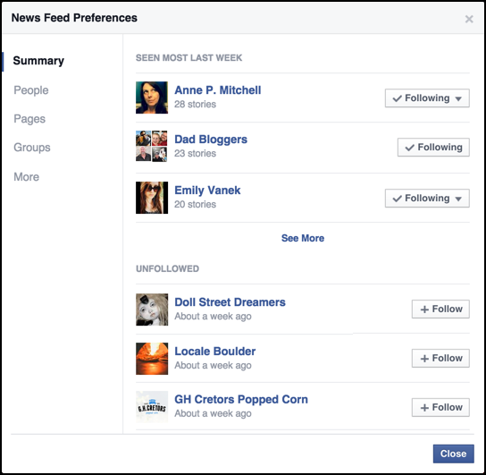 top newsfeed facebook contributors writers friends