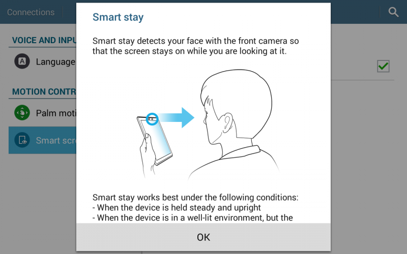 enable android smart screen samsung