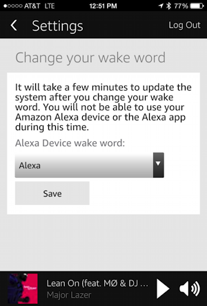 change name wake word trigger amazon echo alexa