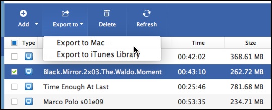 how to download copy tv show episode from ipad ipod iphone