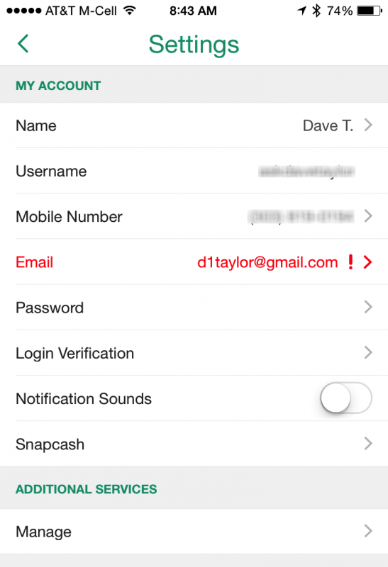 snapchat settings preferences customization