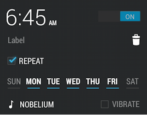 how to set a repeating alarm clock timer in android lollipop