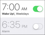 how to create make add set up a recurring alarm in ios ios9 apple iphone ipad