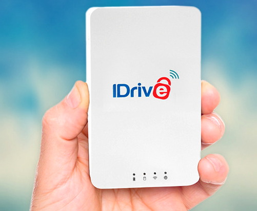 idrive hard drive 1tb with wifi and battery backup