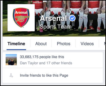 friends like arsenal football club soccer facebook