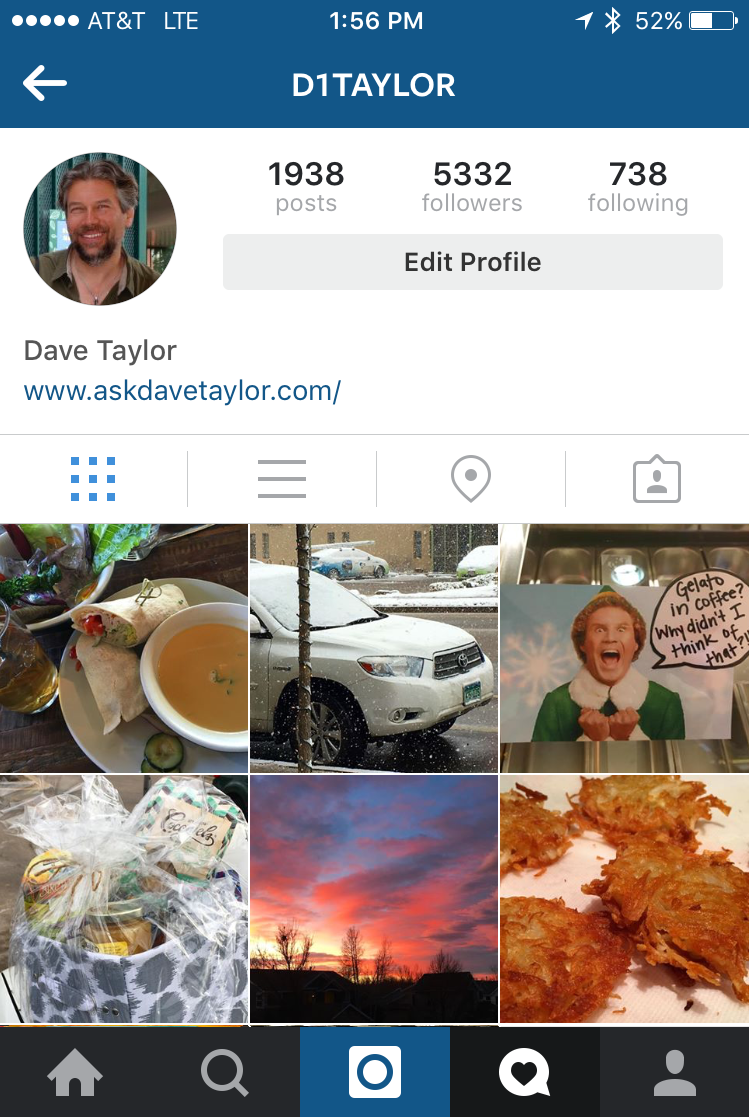 How do I delete an Instagram post photo? Ask Dave Taylor