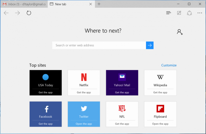 microsoft edge download tab