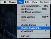 How do I change my Skype account password? - Ask Dave Taylor