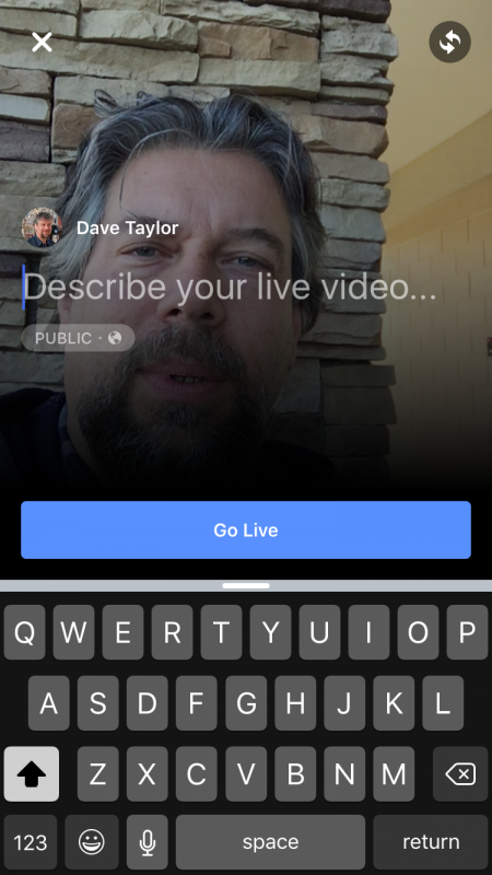 How do I live stream on Facebook? - Ask Dave Taylor