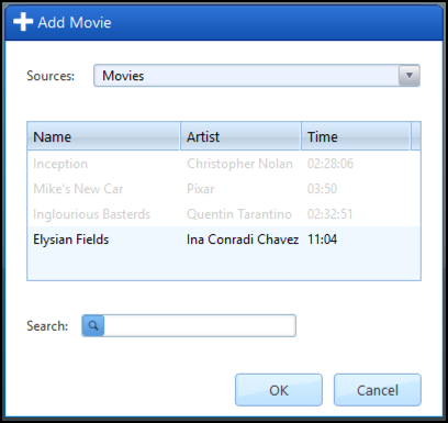 add files to convert remove drm video movies itunes