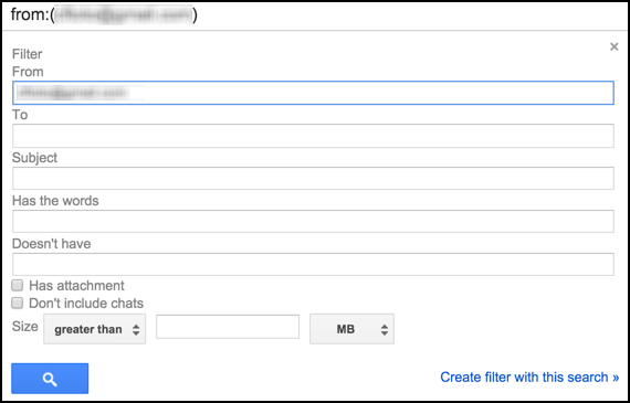 create gmail filter 1