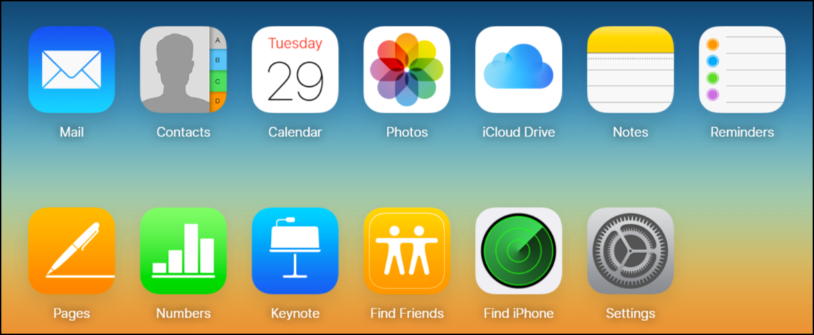 icloud.com tools programs apps