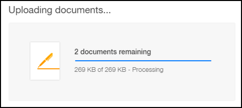 documents being uploaded to icloud.com