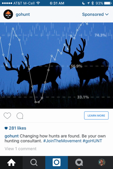 instagram ad example