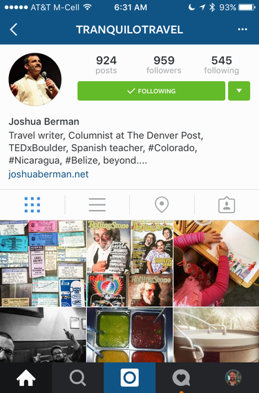 josh berman on instagram, profile