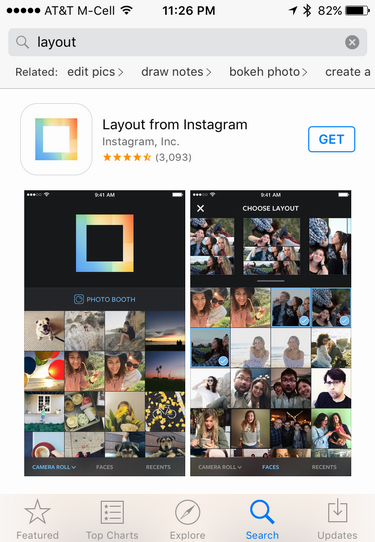 download instagram layout app