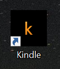windows 10 amazon kindle app icon