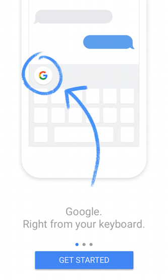 gboard ready to start up, google keyboard