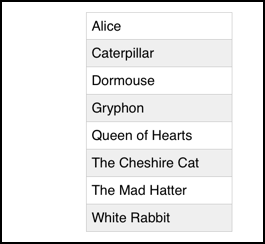 paste and create a one column table, pages on mac os x