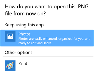 how to change default app to open file on windows