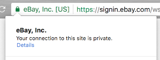 ebay security ssl certificate