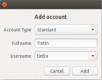 add new user account, ubuntu linux