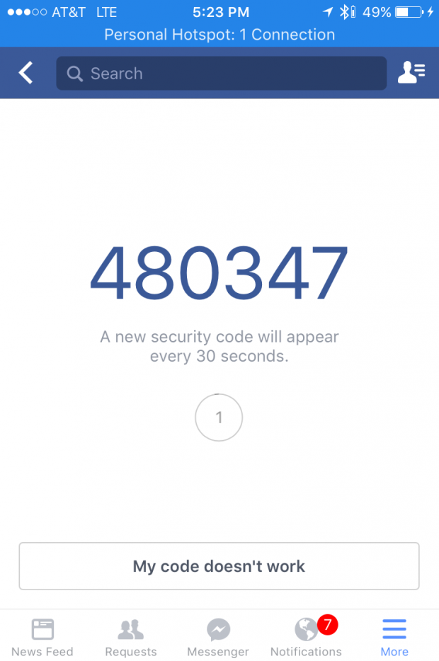 how to get fb code without phone number