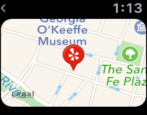 yelp apple watch walking directions