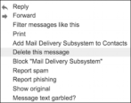 how to delete individual messages email gmail thread