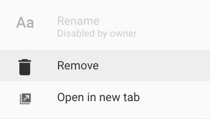 remove shared doc from google docs