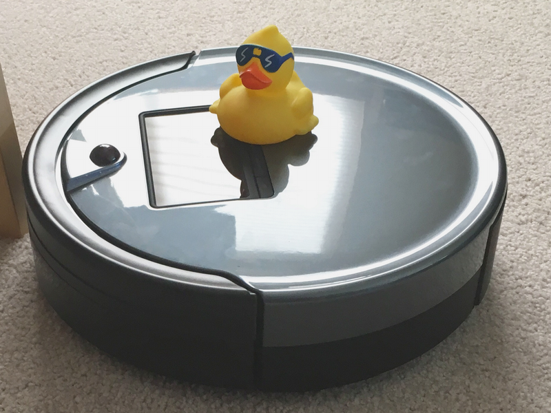 bobsweep pethair yellow duck robot vacuum