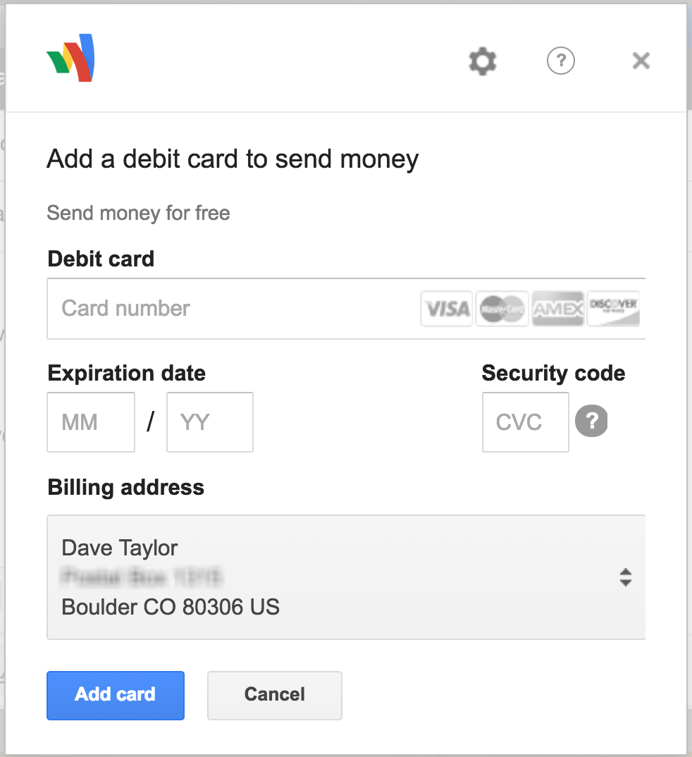 google wallet send money via gmail email