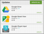 how to update android apps programs google play app store