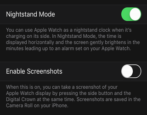 fix broken apple watch screenshot capture feature