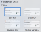 how to apply blur mask obscure filter graphic photo picture mac