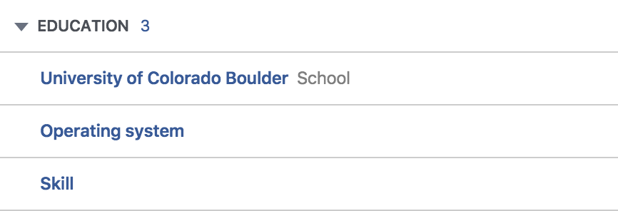 ad preferences facebook education