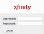 log in change admin password configure router cable modem comcast xfinity