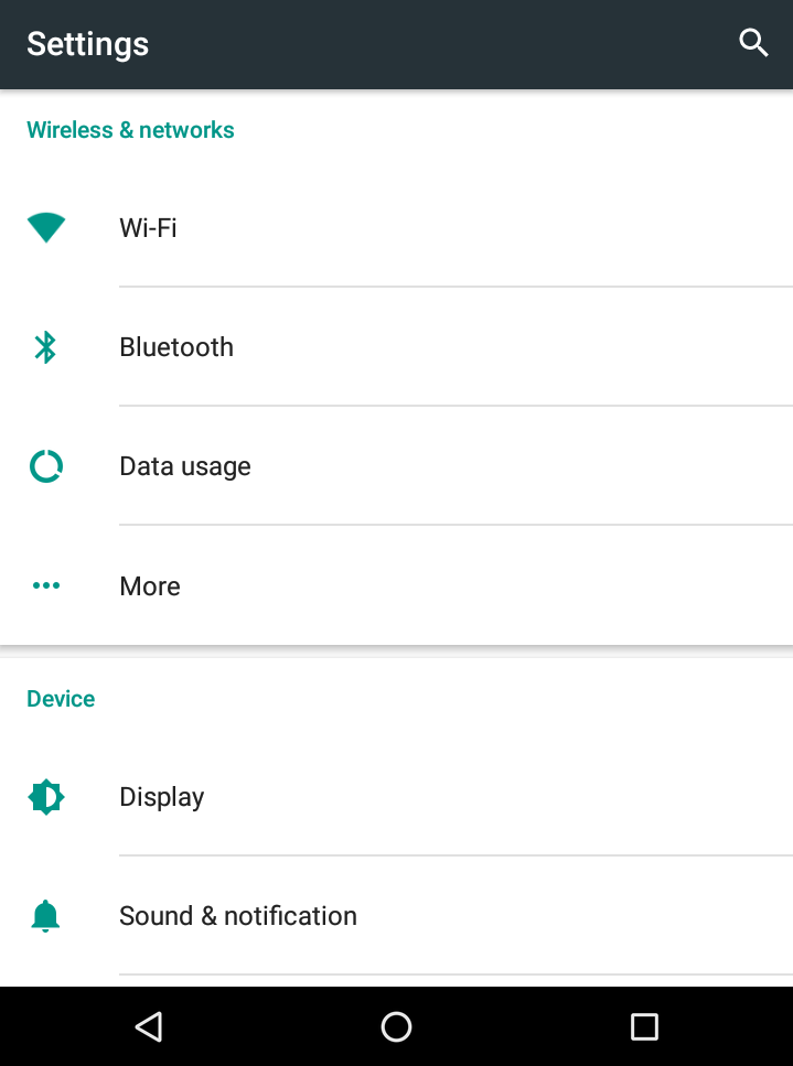 android wifi hotspot tethering - settings