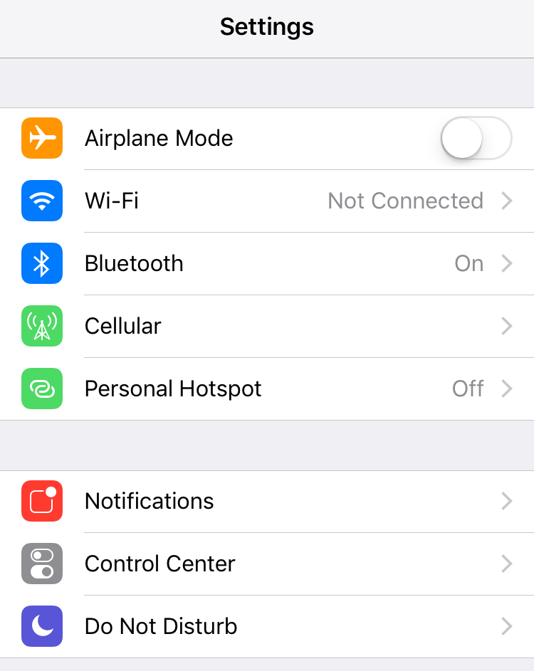 ios 10 iphone ipad settings preferences