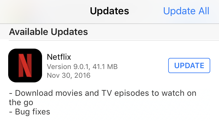 download netflix app update, downloading